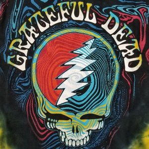 Grateful Dead Steal Your Ripple Tie Dye Licensed
